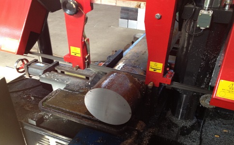 大新卧式带锯床加工时出现明显振荡如何排查？